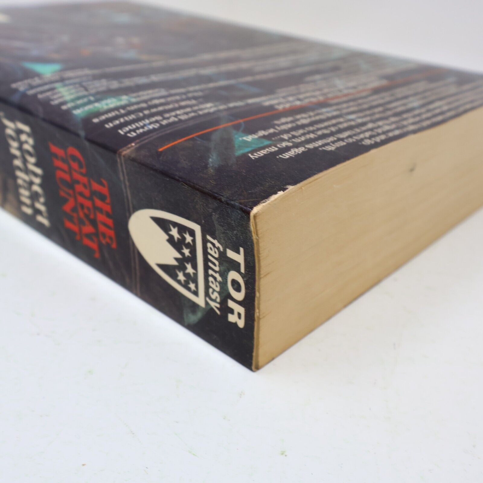 1990 The Wheel of Time #2 The Great Hunt by Robert Jordan Large PB 1st Print TOR