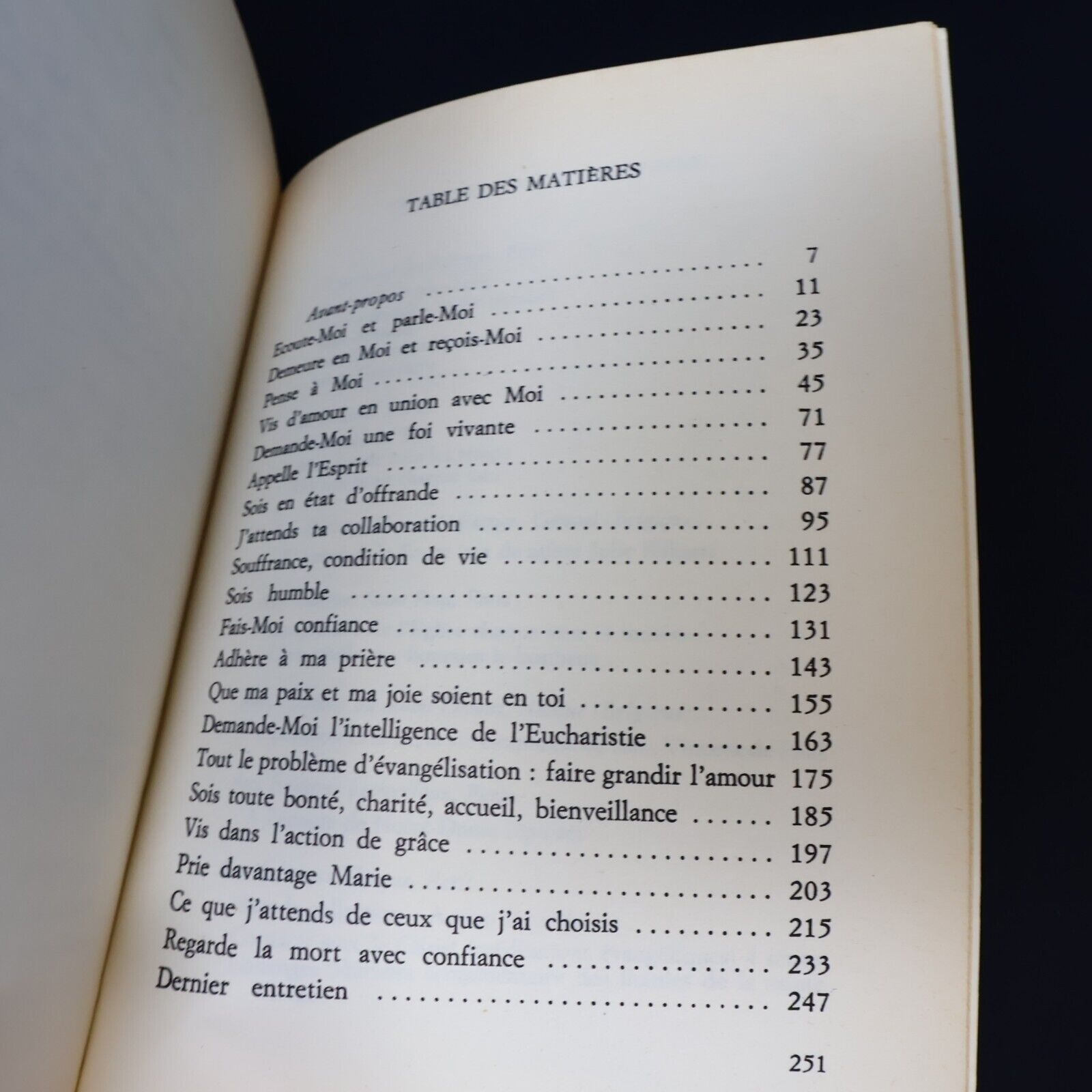 1983 Quand le Seigneur Parle au Cœur Carnets Spirituels Inédits Paperback PB 80s