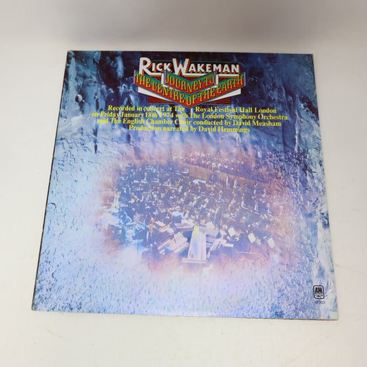 Rick Wakeman Journey To The Centre Of The Earth LP 1974 SP-3621 Record + Booklet