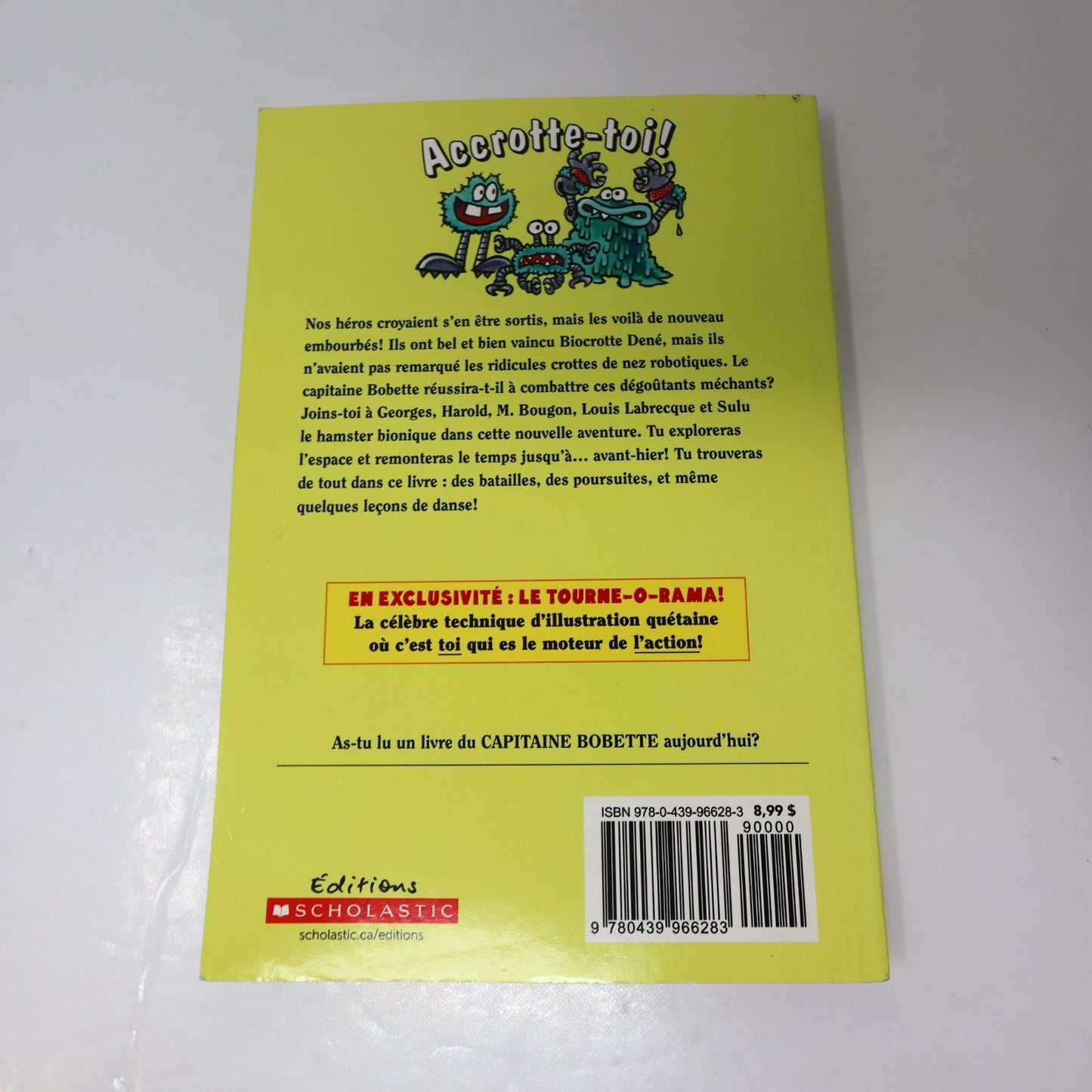 Capitaine Bobette et la Bagarre Brutale de Biocrotte Dené 2E Partie Dav Pilkey