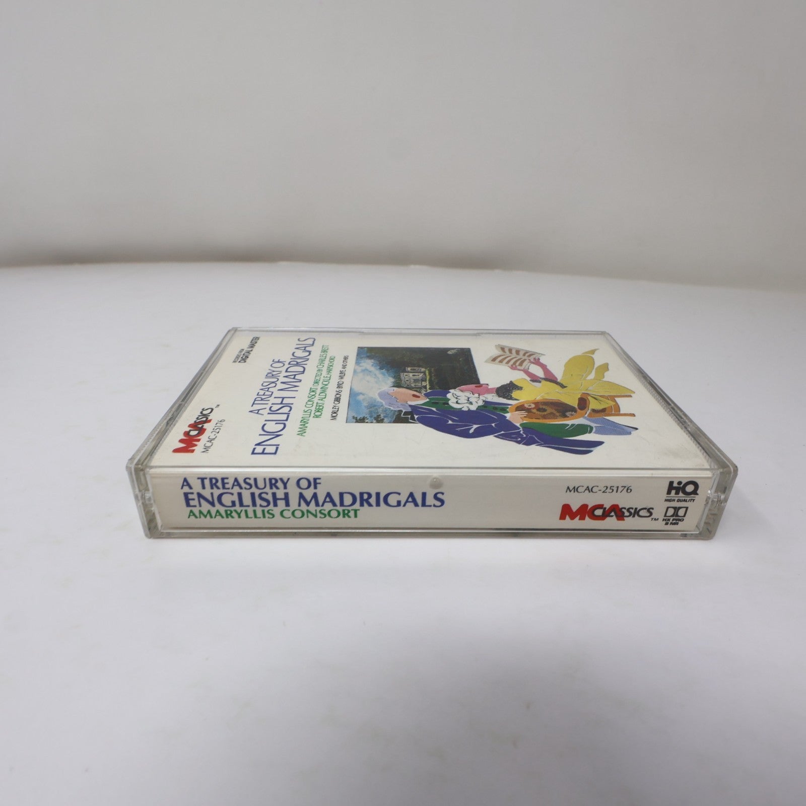 A Treasury Of English Madrigals Cassette Amaryllis Consort/Brett/Aldwinckle 1988