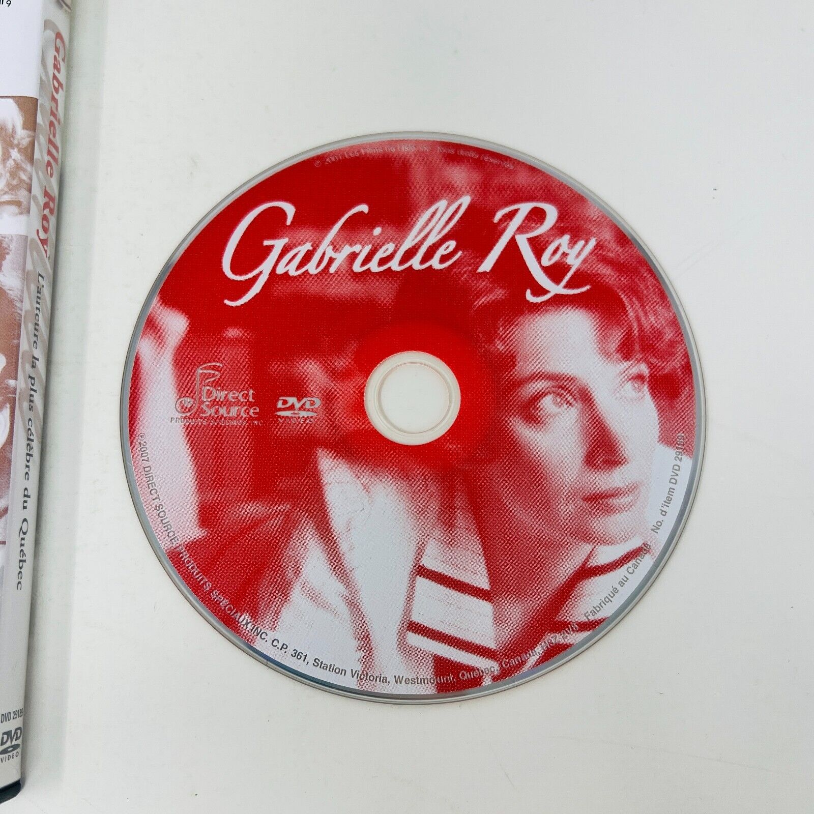 2007 Gabrielle Roy Auteure Célèbre du Québec Documentaire de Léa Pool DVD Testé
