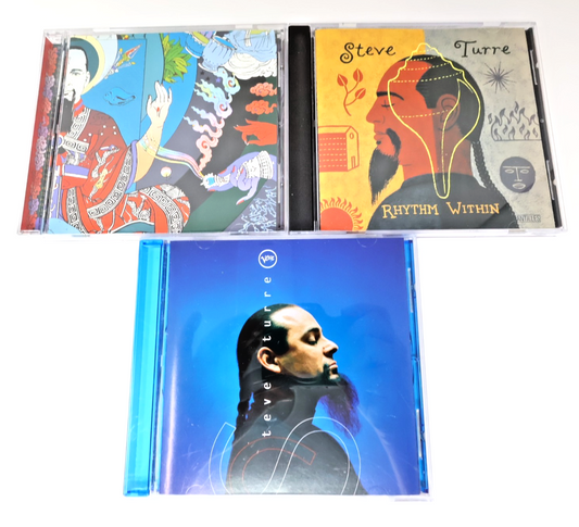 Steve Turre 3 CD Lot Lotus Flower/Self-Titled/Rhythm Within 1990s Jazz
