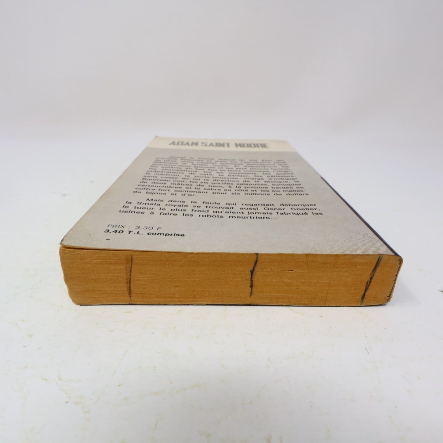1967 Coeur Ouvert pour Face d'Ange Adam Saint-Moore Fleuve Noir Espionnage Livre