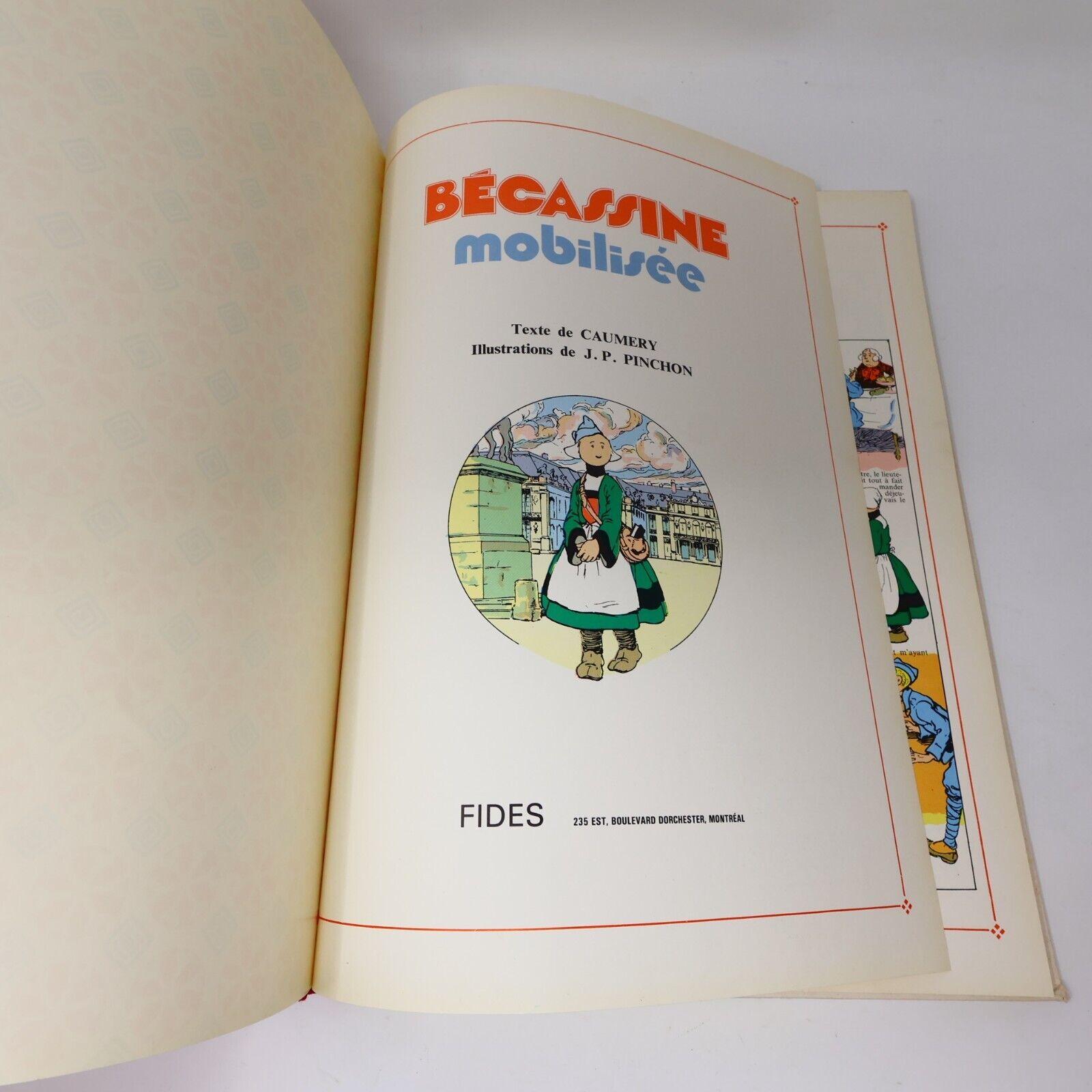 Bécassine Mobilisée Voyage Neige Lot 3 Bandes dessinées Caumery Français 80s HC