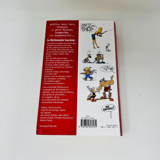 2003 Le Dictionnaire Goscinny JC Lattès Personnages Astérix/Lucky Luke/Nicolas