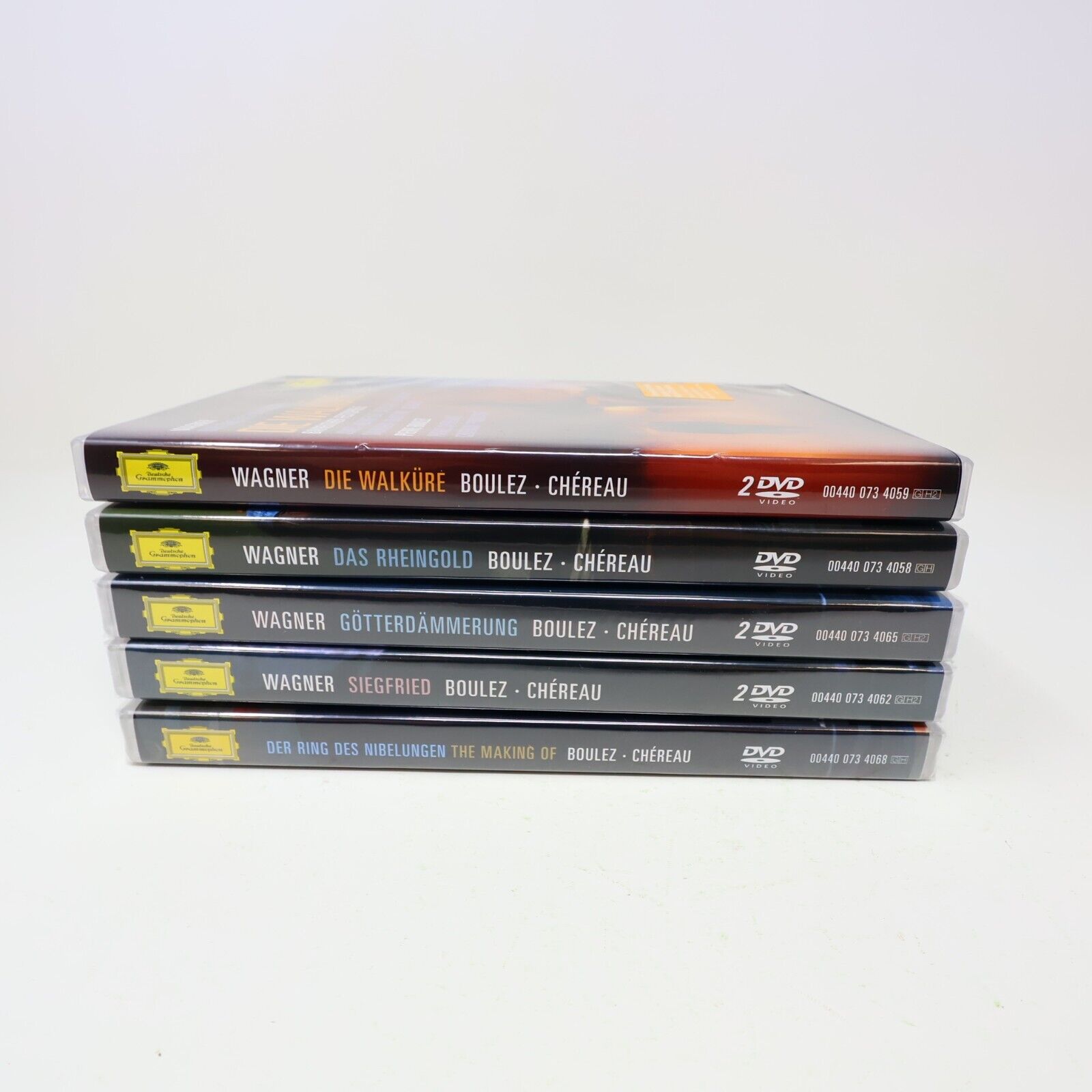 Richard Wagner Der Ring Des Nibelungen Opera DVD Box Set Pierre Boulez NTSC 4:3