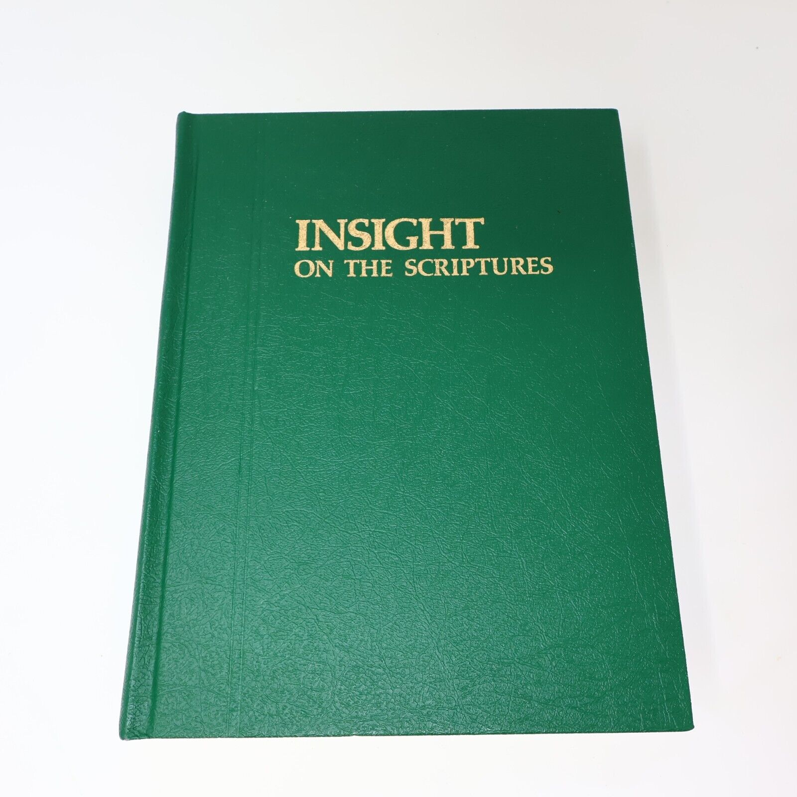 Lot 2 Books Insight on the Scriptures #1-2 Watch Tower Bible Religion 80s HC