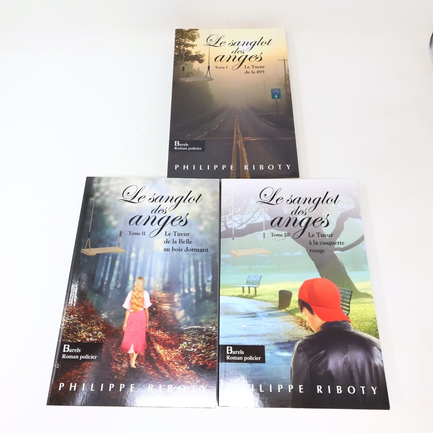 2008 Trilogie le Sanglot des Anges Philippe Riboty Coffret Barels Roman Policier