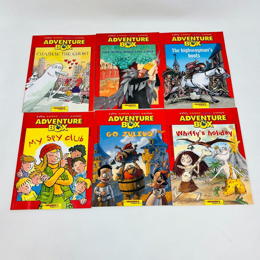 Lot of 16 Adventure Box Bayard Children UK Magazines #60-75 Story/Science/Games