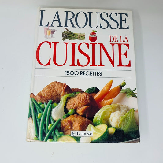 1990 Larousse de la Cuisine 1500 Recettes Livre Laure Flavigny Français Cookbook