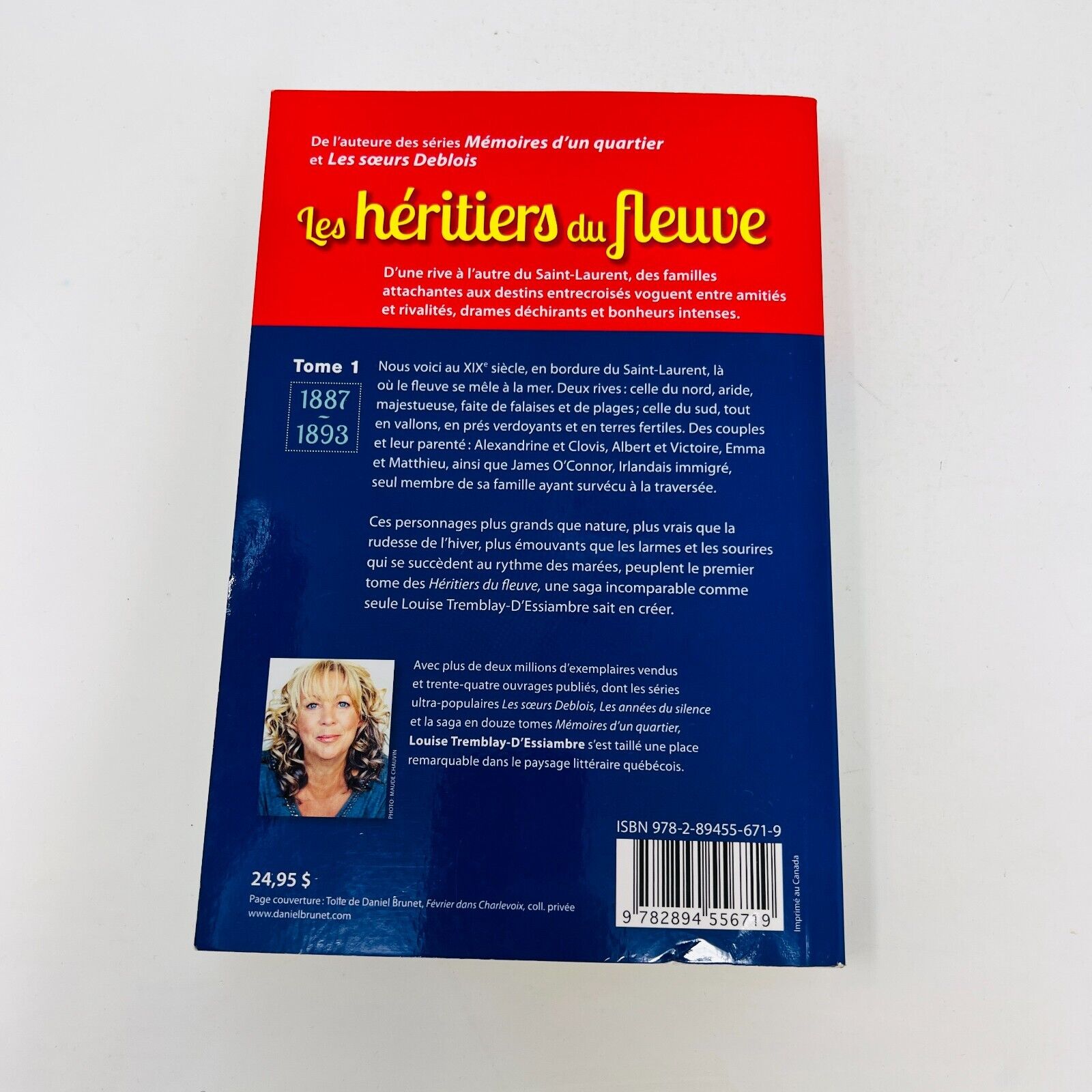 Les Héritiers du Fleuve Tomes 1-4 Série Complète de Louise Tremblay D'Essiambre
