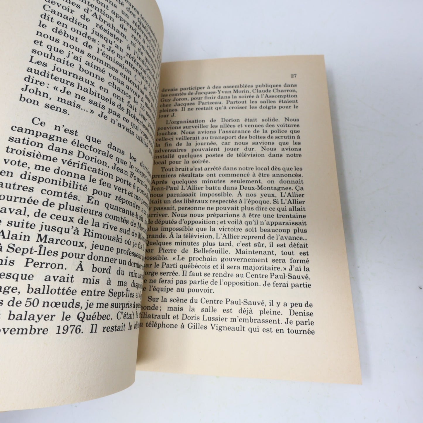 1982 Le Pouvoir? Connais Pas! Lise Payette Québec Amérique Biographie Politique