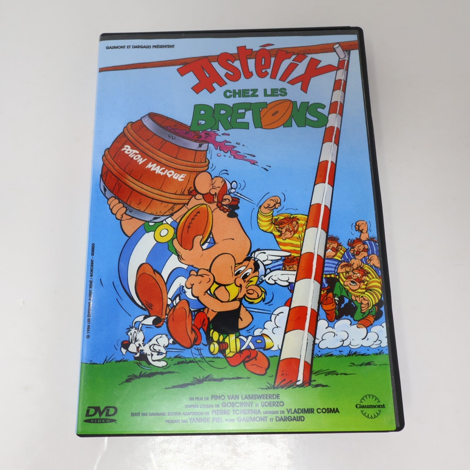 Astérix Chez les Bretons DVD NTSC Région 1 4:3 Jules César/Idéfix/Obélix/Potion