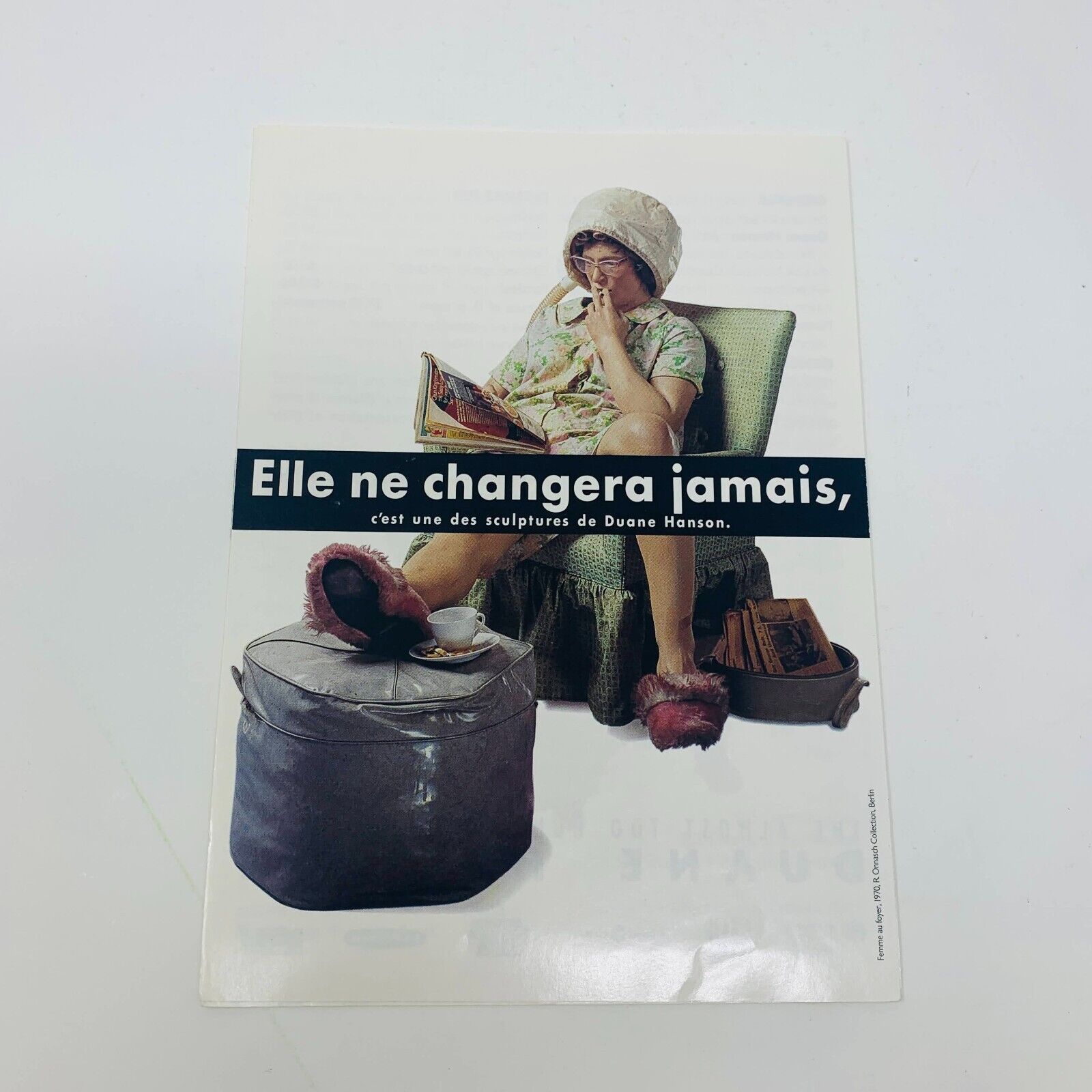1994 Duane Hanson Musée des Beaux-Arts de Montréal Français Livre Sculptures 