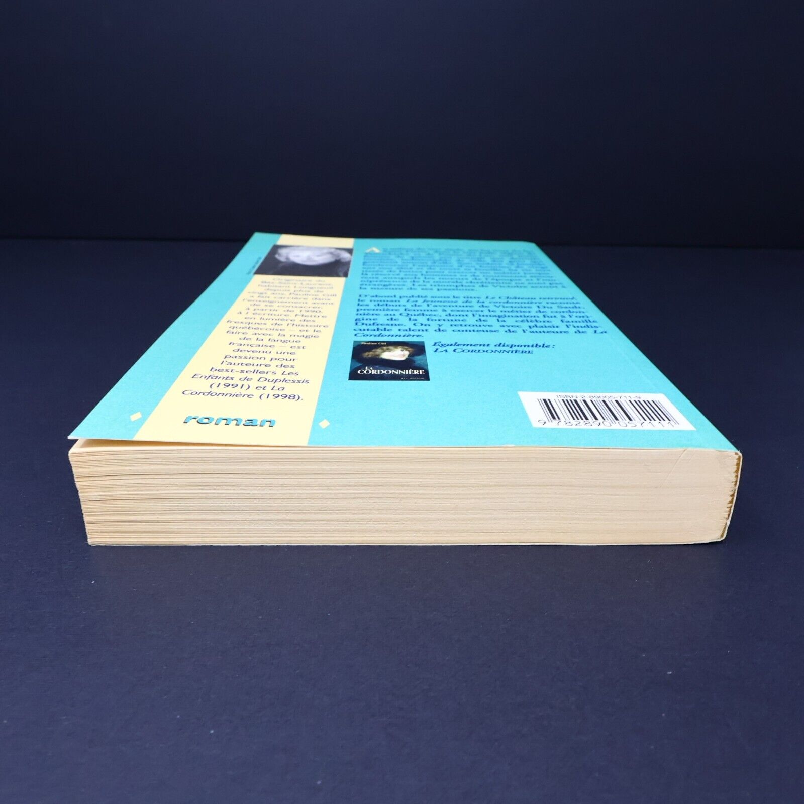 1999 La Jeunesse de la Cordonnière de Pauline Gill Paperback PB Vlb Roman Livre
