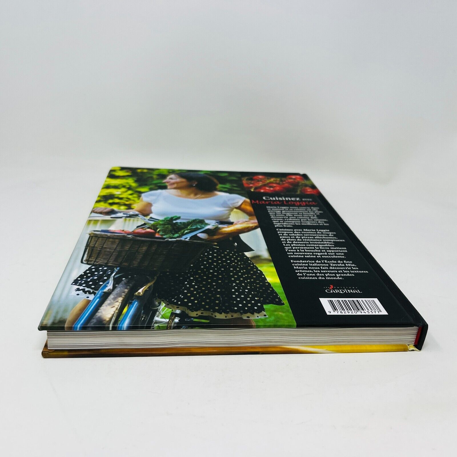 2009 Cuisinez avec Maria Loggia Livre de Recettes Cardinal Français Hardcover HC