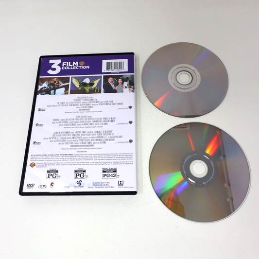 3 Films Collection Goonies / Gremlins / Gremlins 2 DVD NTSC Tested Zach Galligan