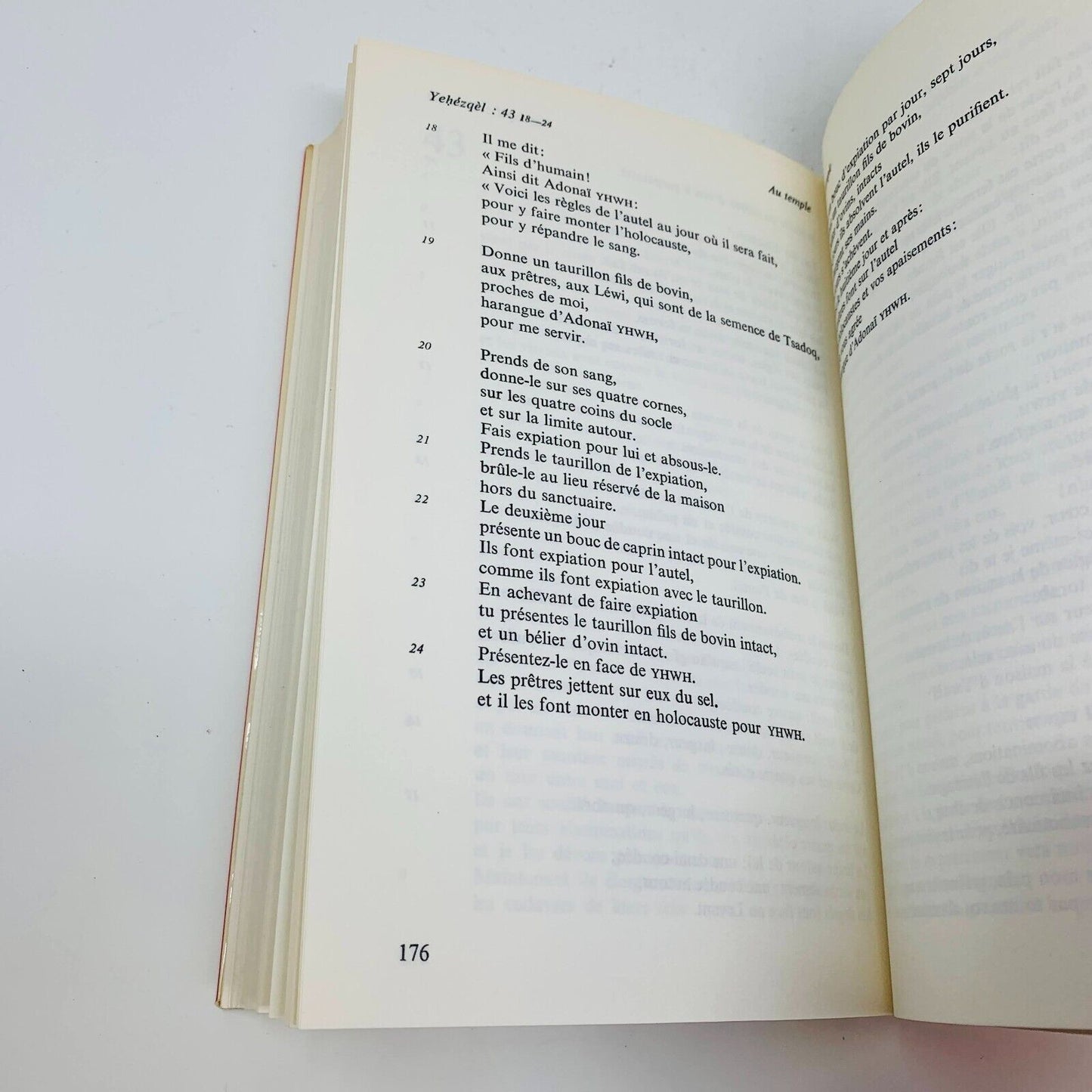 La Bible Traduite Desclée de Brouwer Français André Chouraqui Lot Livres 1970s