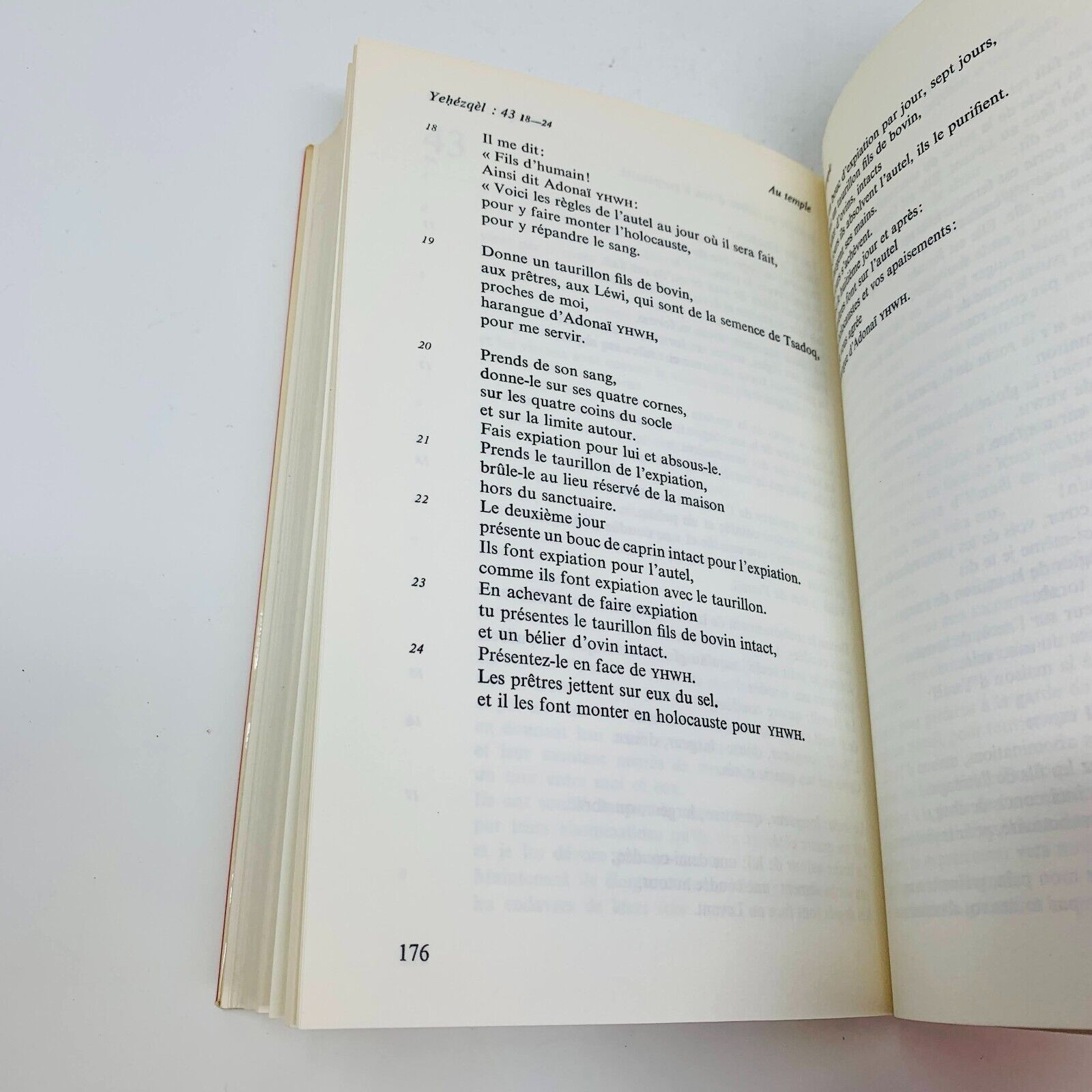 La Bible Traduite Desclée de Brouwer Français André Chouraqui Lot Livres 1970s