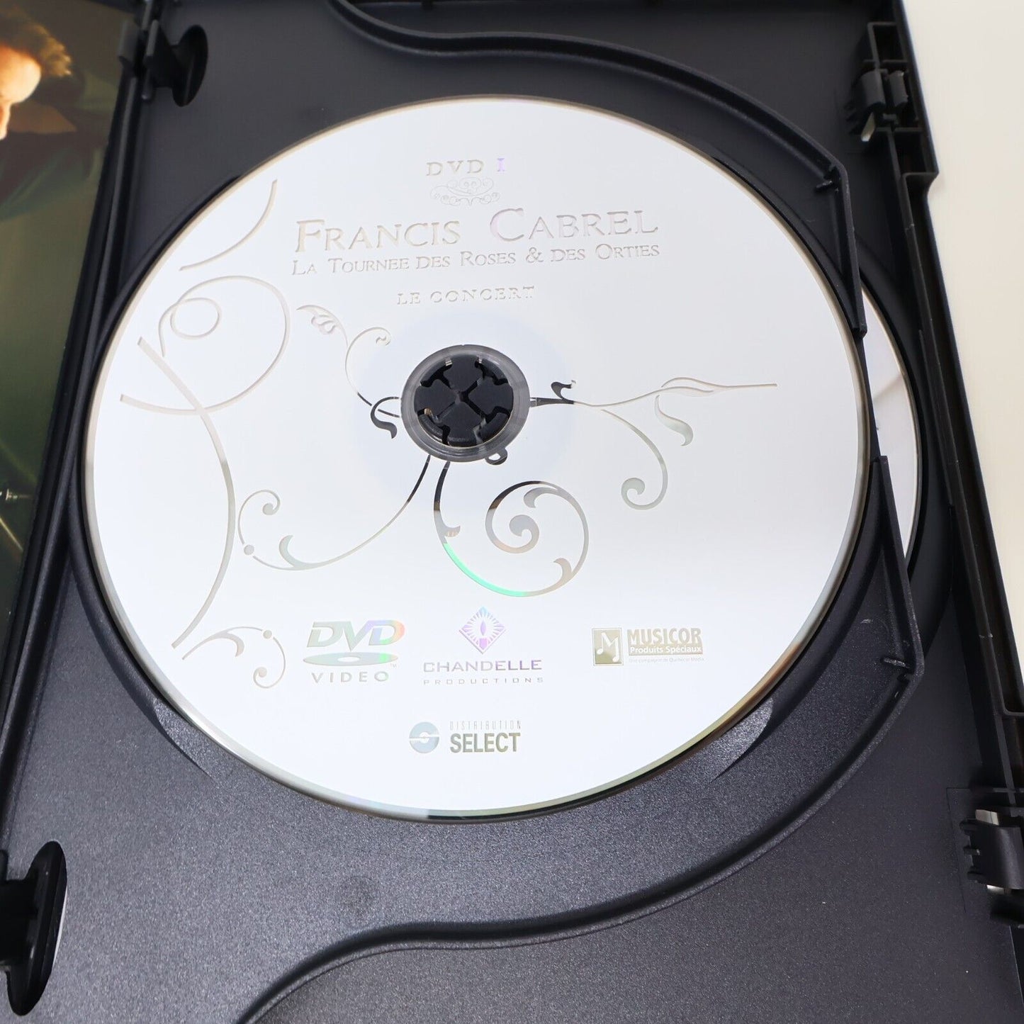 Francis Cabrel La Tournée des Roses et des Orties / Bodegas Lot 2 DVD NTSC Testé