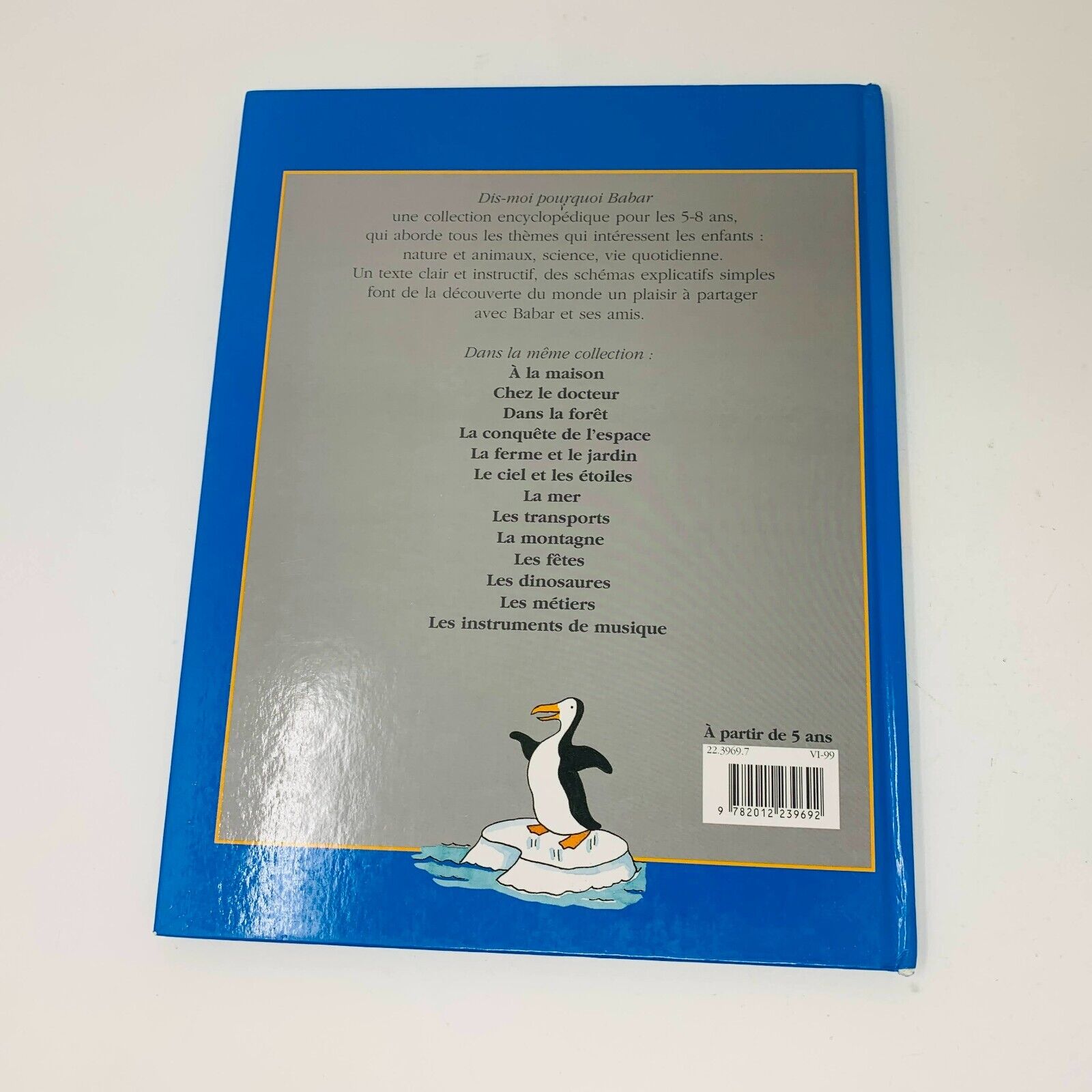 5x Livres Dis moi Babar & Babar Raconte pour Enfants en Français French Children