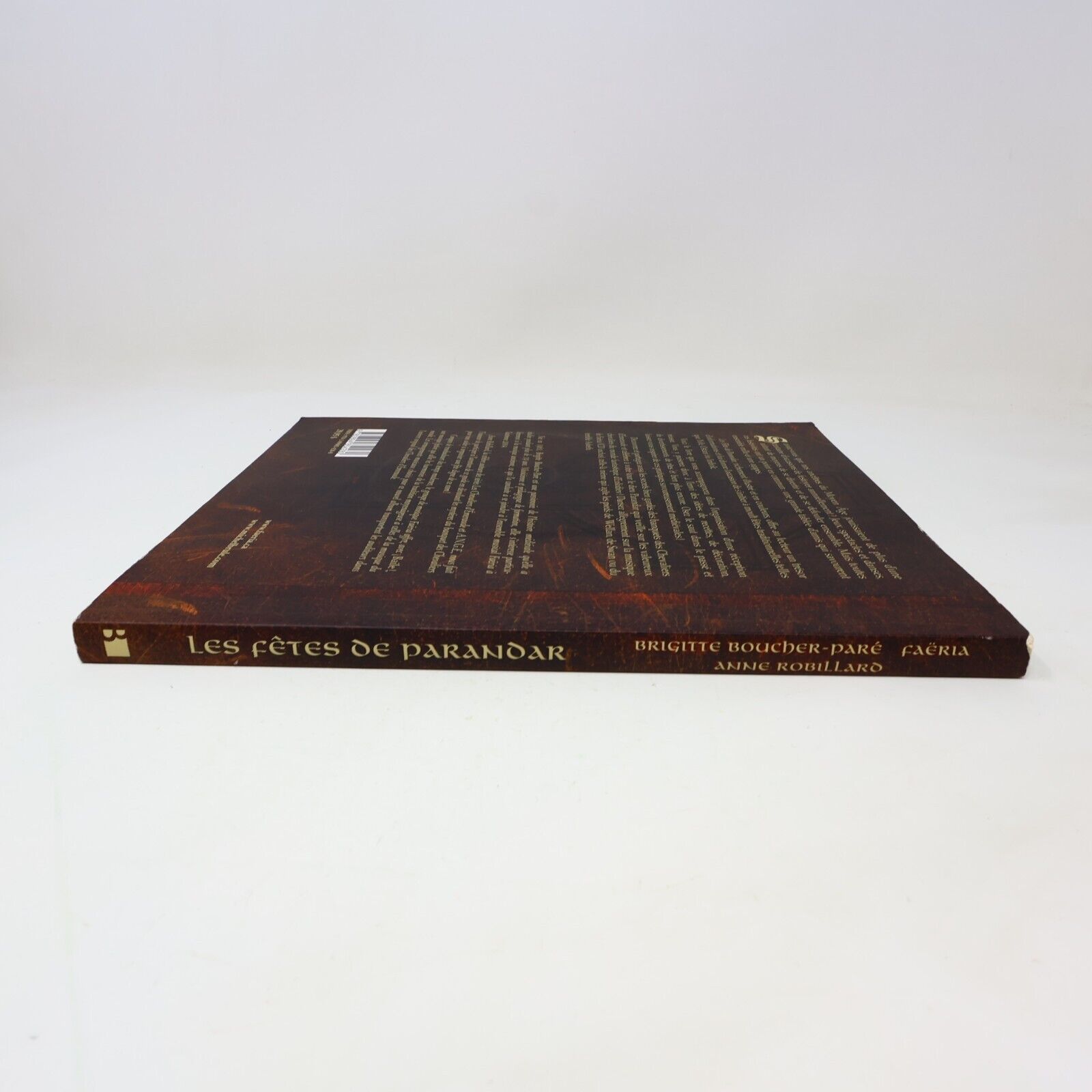 2008 Chevaliers d'Émeraude Les Fêtes de Parandar Cuisine Recettes Français Livre