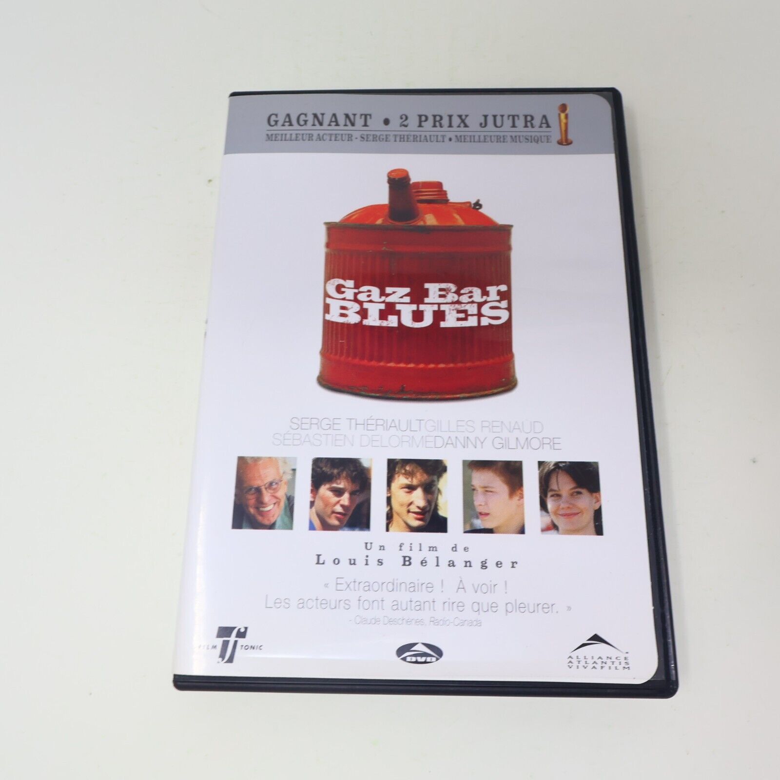 Gaz Bar Blues DVD Testé Québécois Français French Only Serge Thériault Region 1