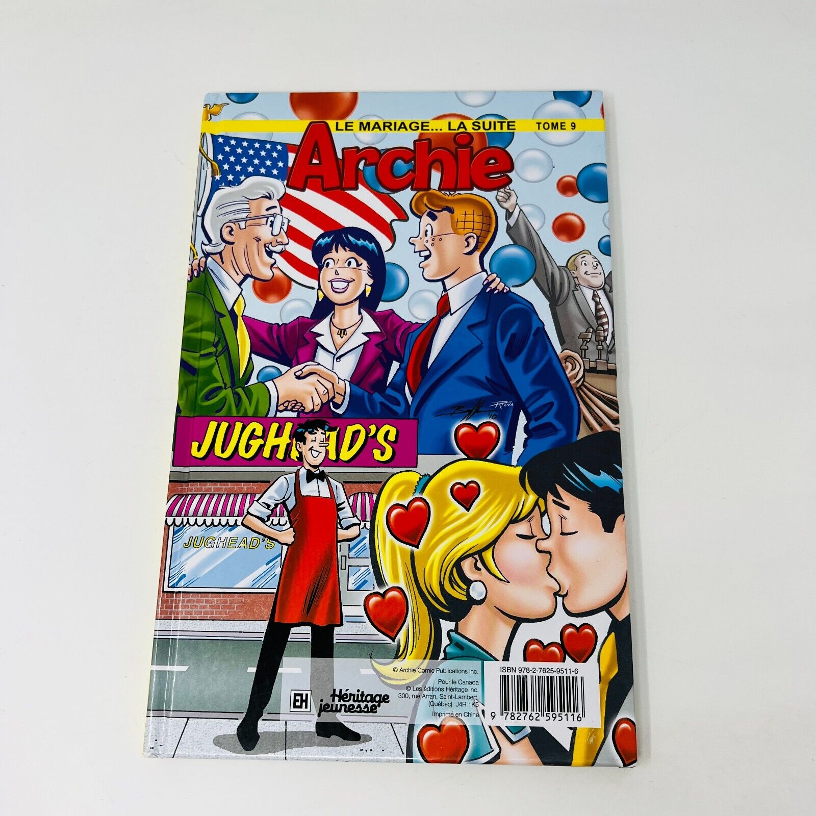 5x Le Mariage Archie Lot de Bandes Dessinées BD EH HC en Français Comics French