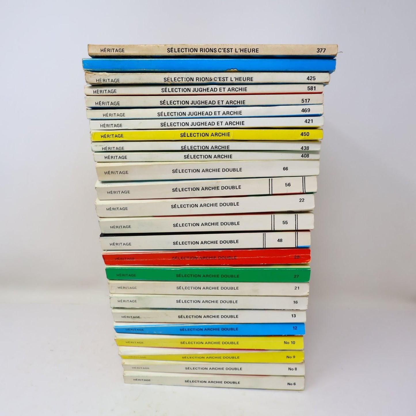 Archie & Jughead Lot 25 BDs Selection/Format Double/Rions C'est L'heure Français
