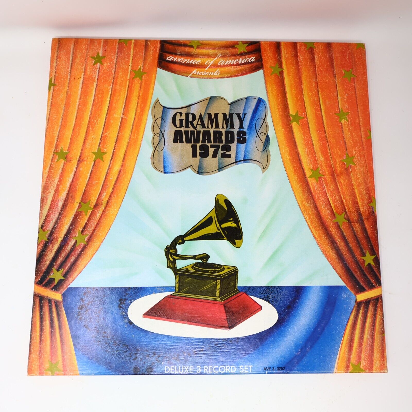 Avenue Of America Presents Grammy Awards 1972 3 LP Record Box Set AVE 3-3702