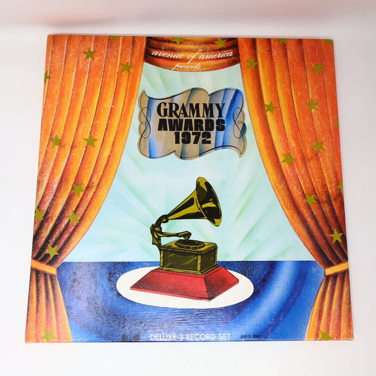 Avenue Of America Presents Grammy Awards 1972 3 LP Record Box Set AVE 3-3702