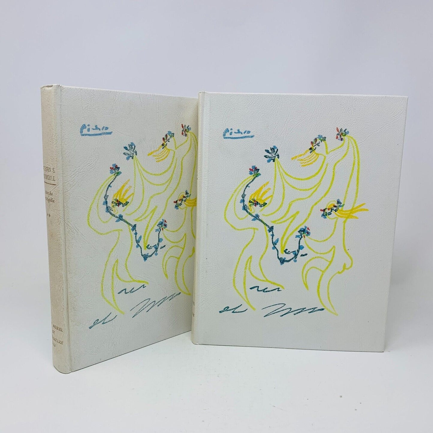 1964 Triomphe et Tragédie 1-2 Rombaldi Nobel Winston Churchill Picasso Cover Lot