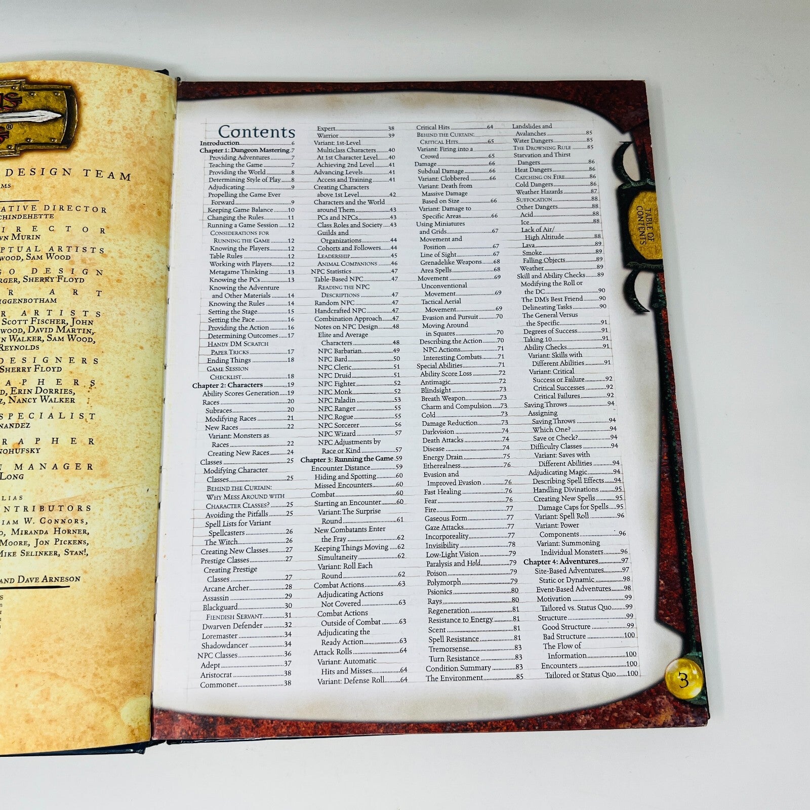 Dungeon Master's Guide Core Rulebook II 2 Dungeons and Dragons D&D TSR11551 2000