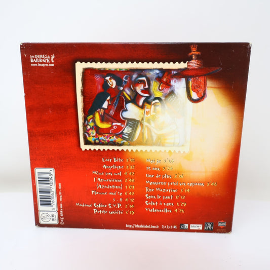 Terrain Vague Les Ogres de Barback CD Irfan 2004 Pop Folk World Français French