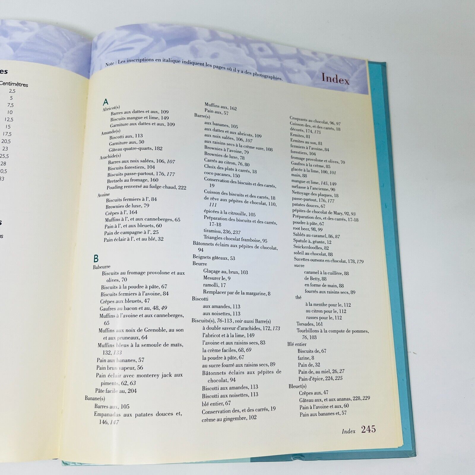 2008 Cuisiner avec Betty Crocker Livre de Recettes Cuisine Ada Français/French