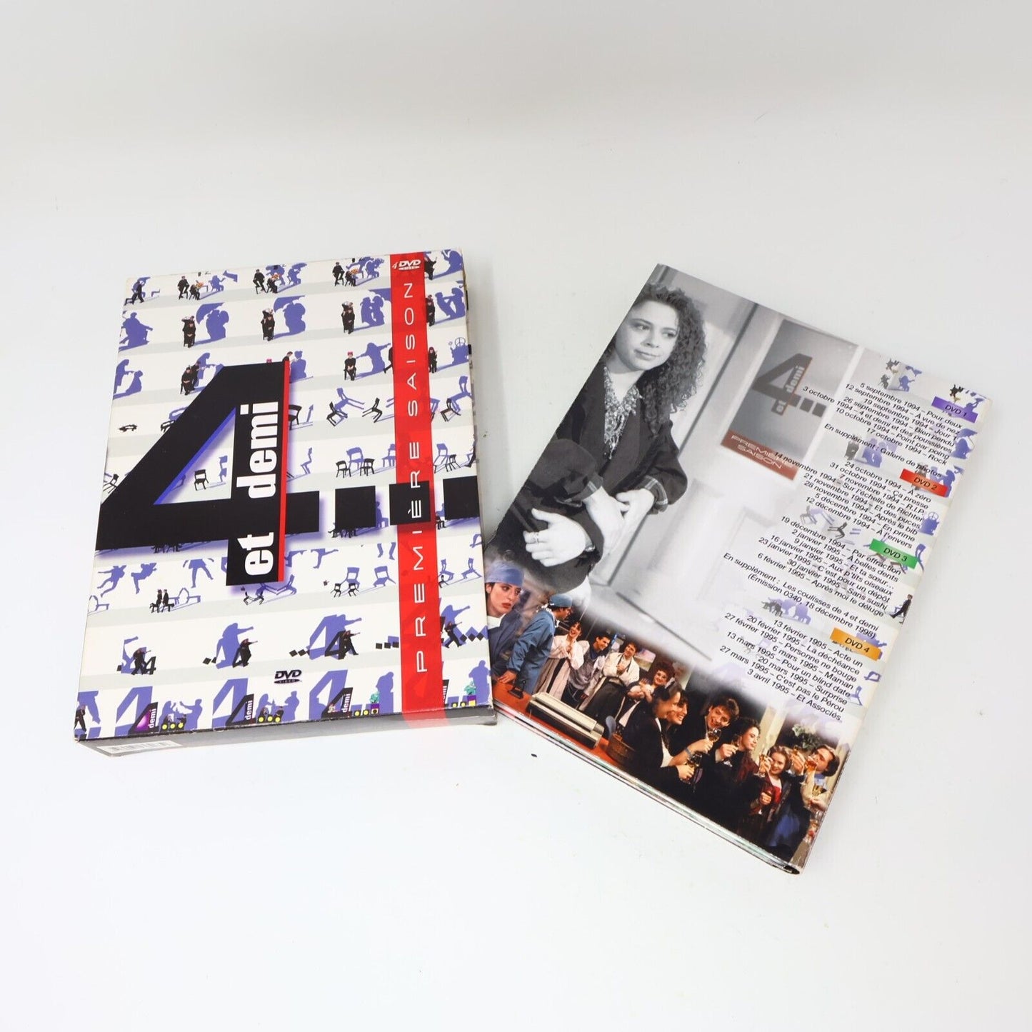 Lot 4 et Demi Saisons 1 & 2 DVD Testés Français Region 1 Télé Isabelle Brossard