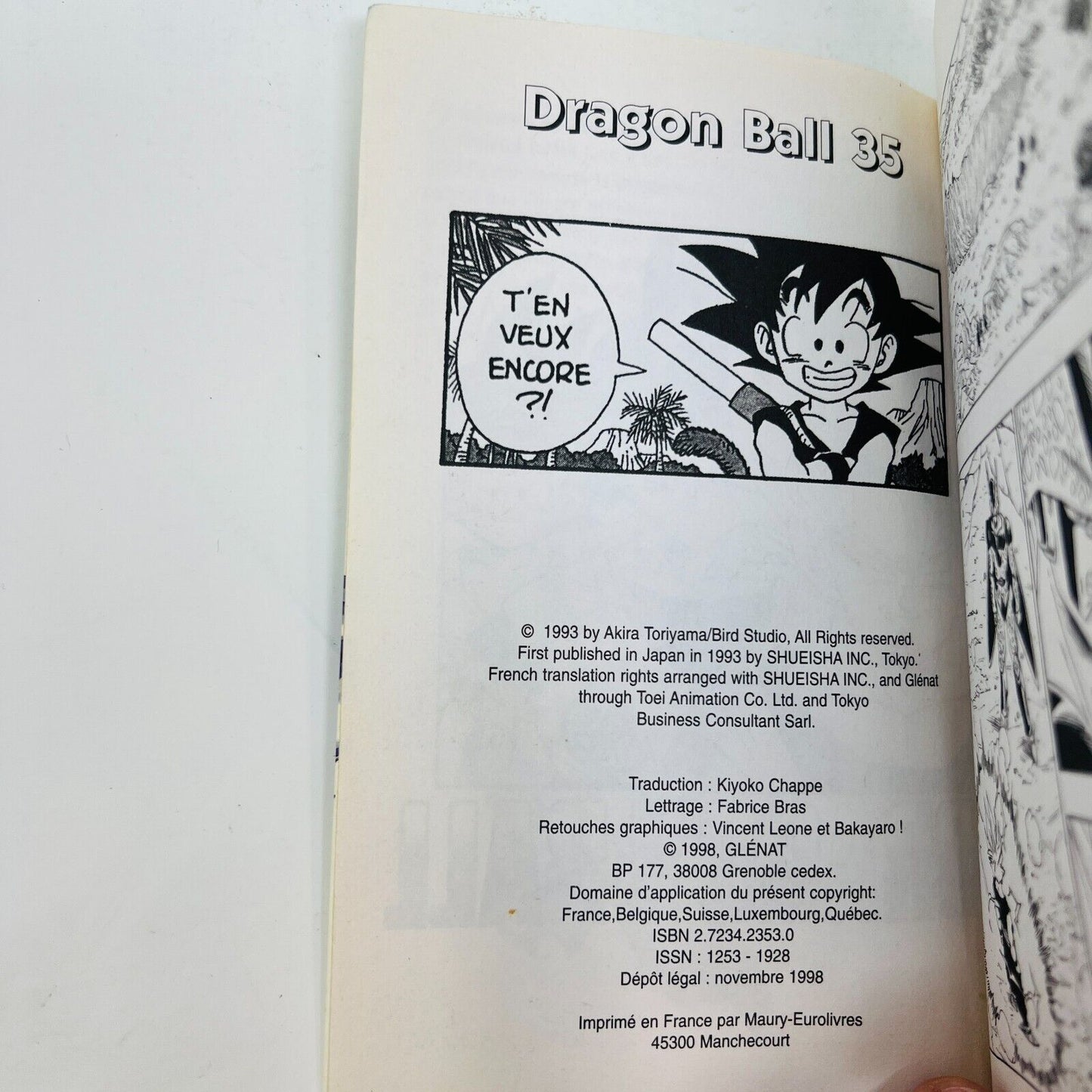 7x Dragon Ball Glénat #30-36 Lot Mangas Akira Toriyama Réunification 1998-99 PB