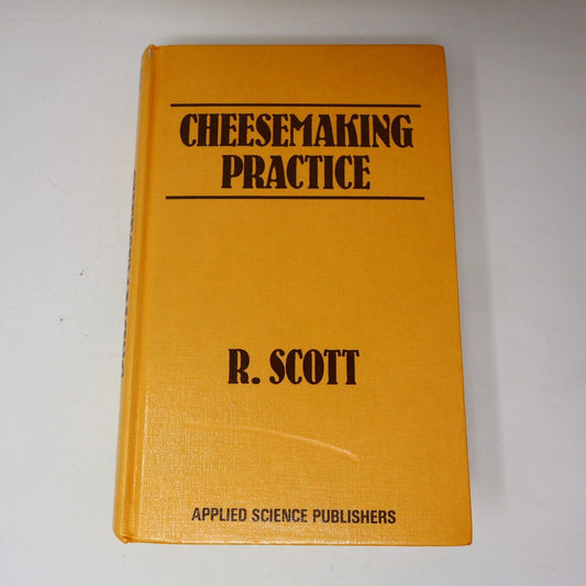 1981 Cheesemaking Practice by R. Scott Cookbook Science Hardcover HC 80s
