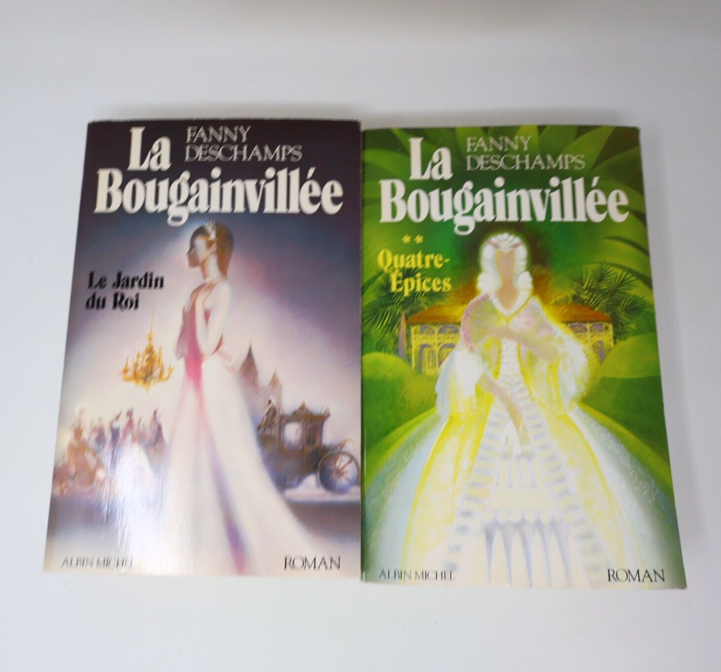 La Bougainvillée #1-2 Lot 2 Livres Fanny Deschamps 1982 Série Complète Français