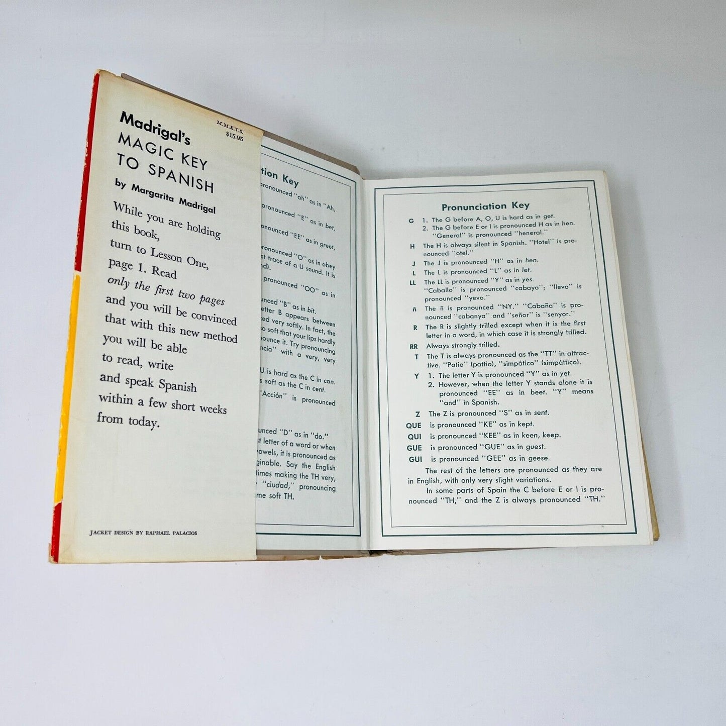 1953 Margarita Madrigal's Magic Key to Spanish Illustrations by Andy Wahrol HC