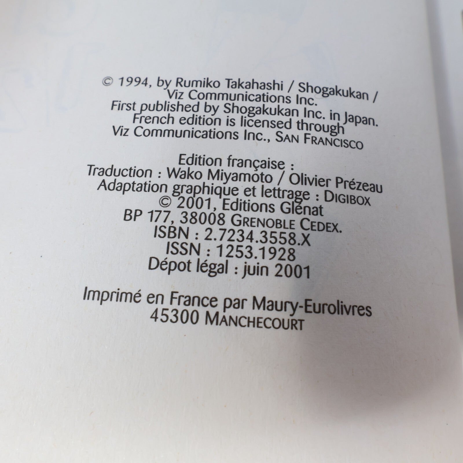 Ranma 1/2 Lot 10 Mangas Rumiko Takahashi Glénat Le Cordon Bleu PB Français 90s