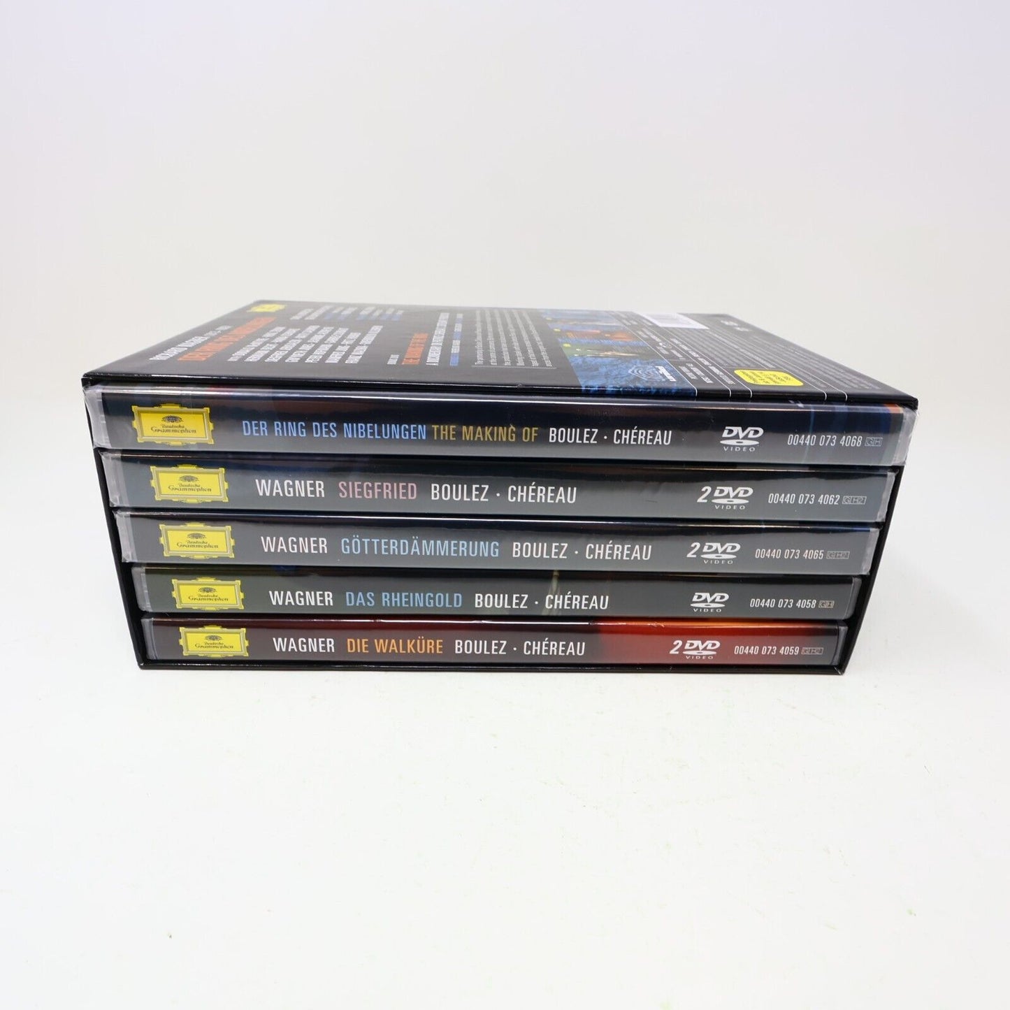 Richard Wagner Der Ring Des Nibelungen Opera DVD Box Set Pierre Boulez NTSC 4:3