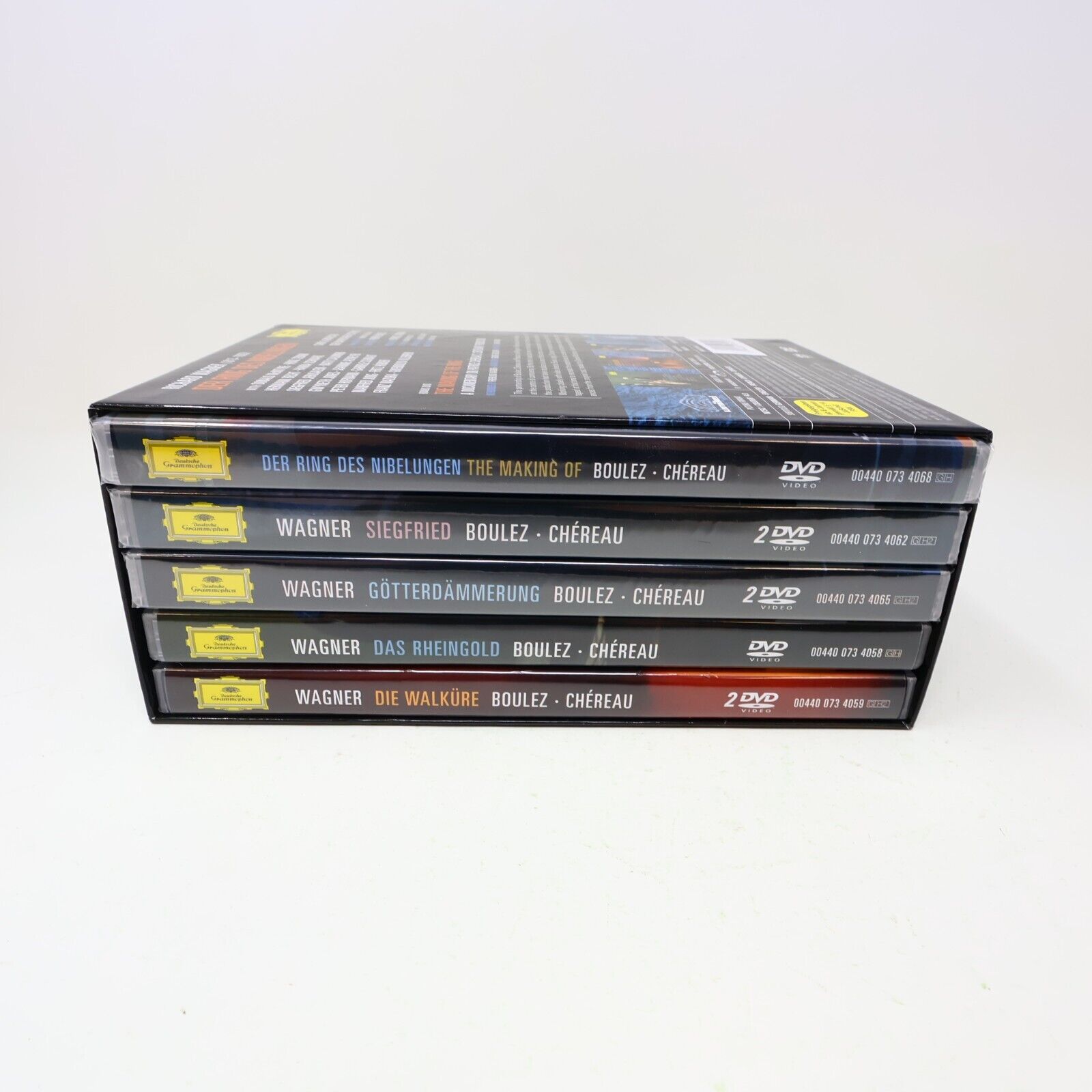 Richard Wagner Der Ring Des Nibelungen Opera DVD Box Set Pierre Boulez NTSC 4:3