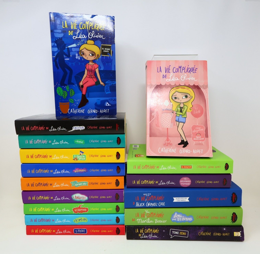 Lot 16 Livres La Vie Compliquée de Léa Olivier Catherine Girard-Audet Français