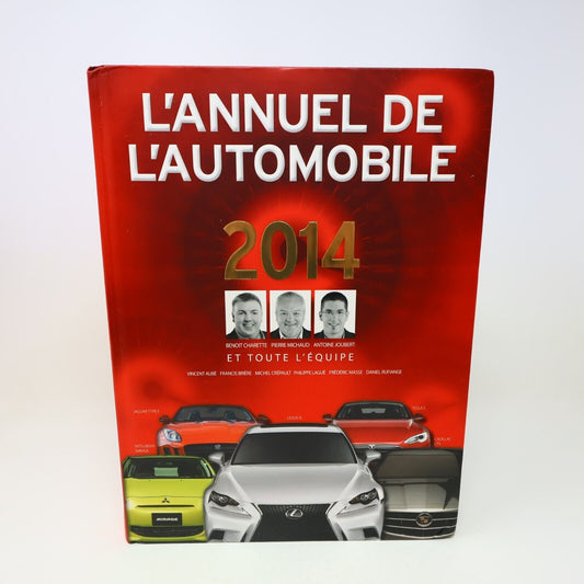 L'Annuel de l'Automobile 2014 Français Hardcover Livre 2010s Chars Autos French