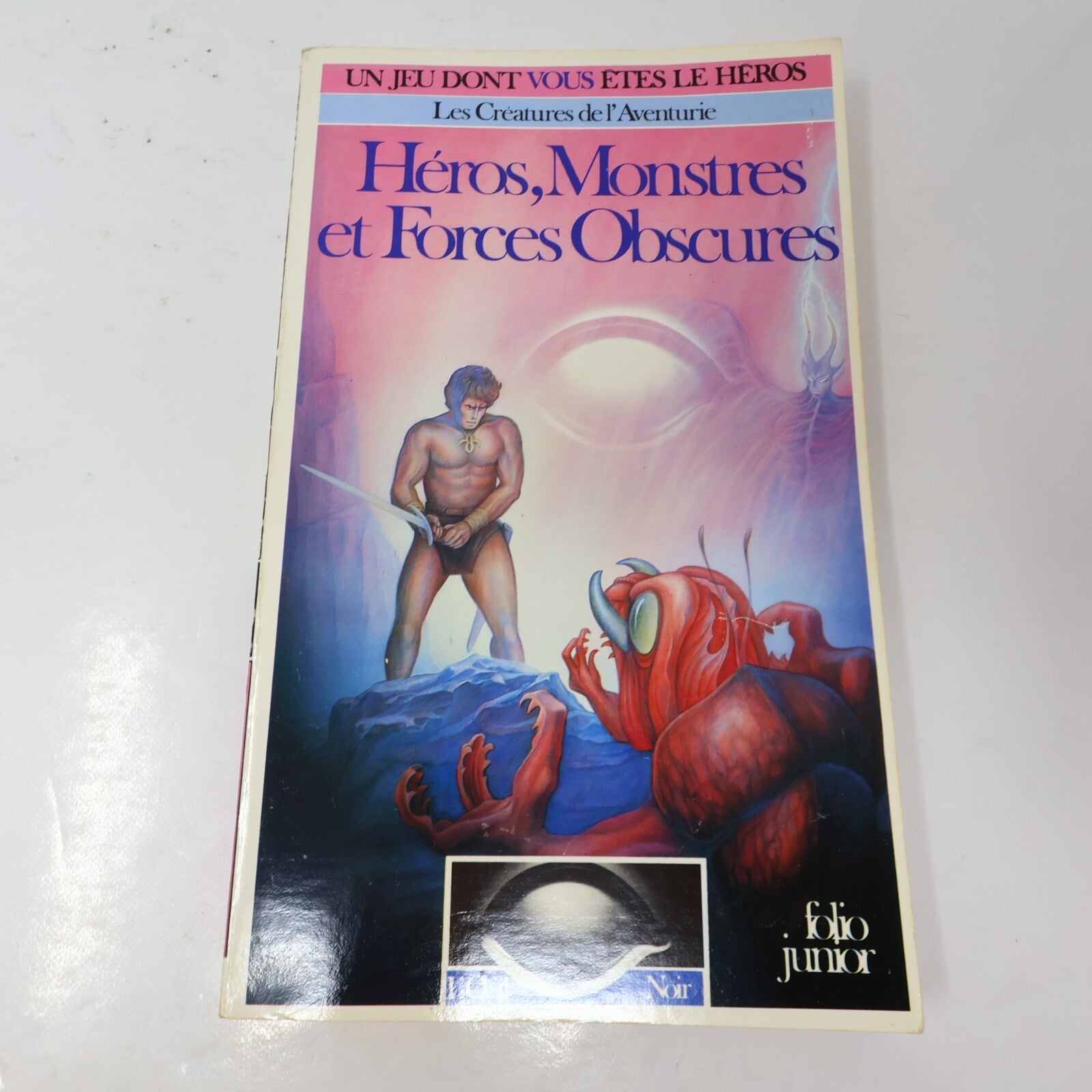 L'Oeil Noir LDVELH Lot 3 Livre des Aventures/Héros Monstres et Forces Obscures