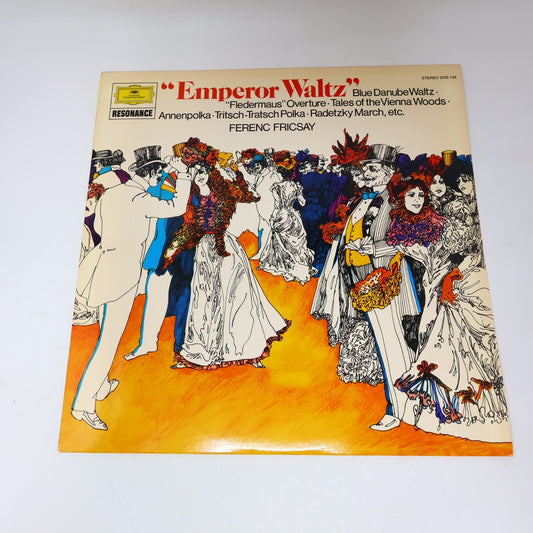 Emperor Waltz Ferenc Fricsay Berlin Radio Symphony Orchestra Record LP 2535 134