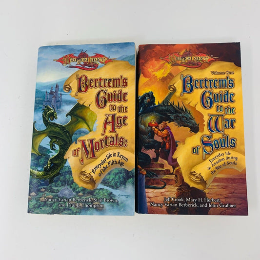 DragonLance Bertrem's Guide to the Age of Mortals/War of Souls Lot 1-2 WOC Krynn