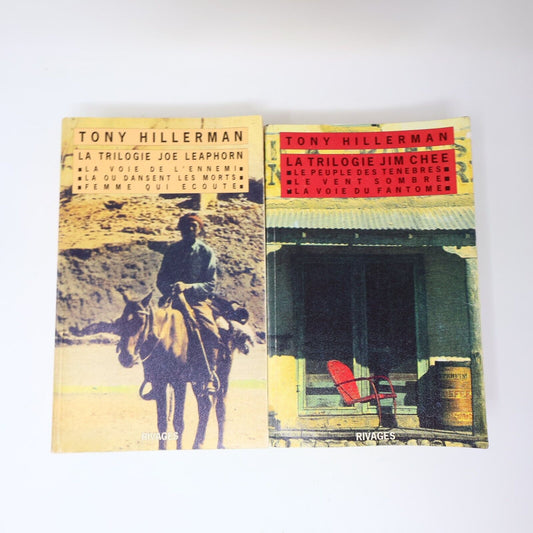 Tony Hillerman Omnibus Lot 2 Livres La Trilogie Joe Leaphorn / Jim Chee Français